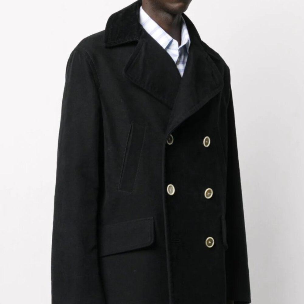 BNWT AW20 MARNI DOUBLE BREASTED SUEDE COTTON COAT 48 & 50